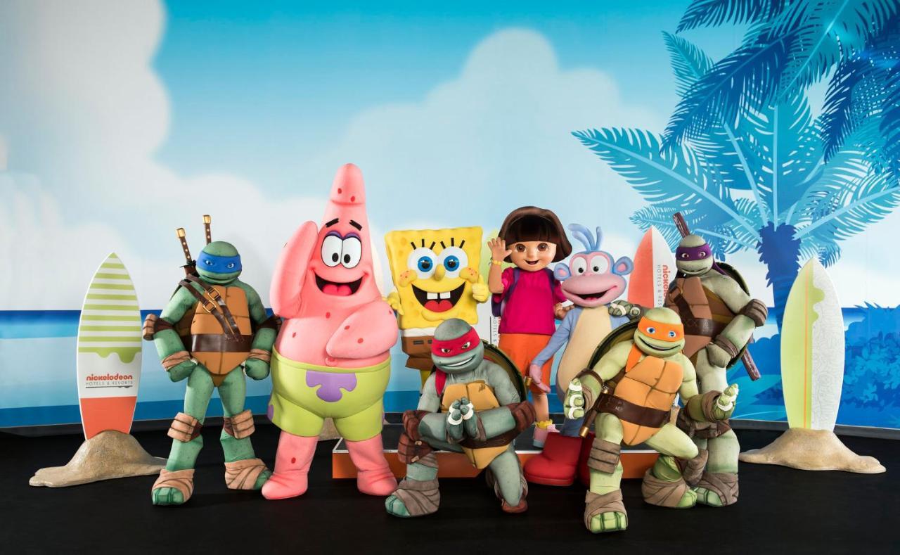 Nickelodeon Hotels & Resorts Punta Cana Exterior foto Characters from Nickelodeon